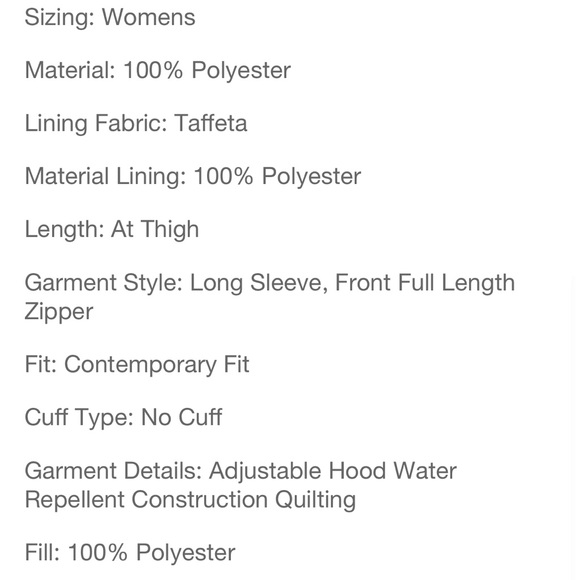 NWOT Woman’s Onion Quilted Jacket with Hood by S.E.B. By SEBBY - Picture 6 of 11